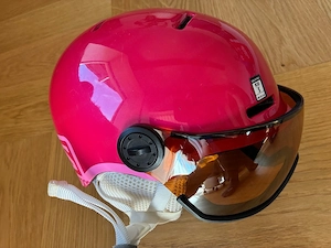 Kinder Skihelm 49-53 mit Visier