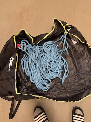 Edelrid Heron EcoDry 9,8mm Einfachseil 60m - neuwertig