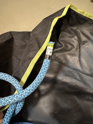 Edelrid Heron EcoDry 9,8mm Einfachseil 60m - neuwertig Bild 2