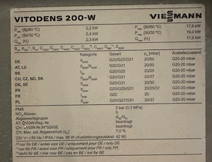 D-Lindau: Viessmann Vitodens 200-W Gas-Brennwerttherme (19 kW) v. 2017 Bild 7