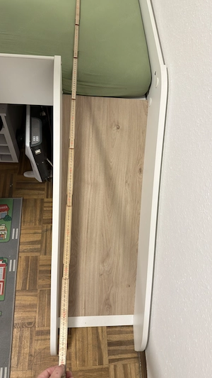 Kinderbett mit Rutsche Bild 2