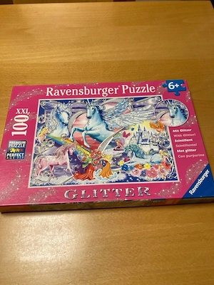 Glitter Einhorn Puzzle Ravensburger