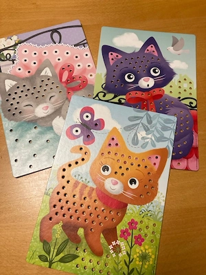 3D Mosaik Stecker Cats, Ravensburger Bild 2