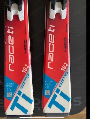 Atomic ski (Länge 162) Race Titanium Bild 3