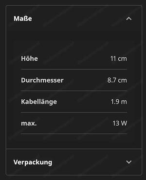 2x Ikea Tischleuchte Marmor schwarz Bild 3