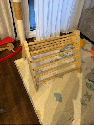 Piklerdreieck inkl. Rutsche wie neu Bild 3