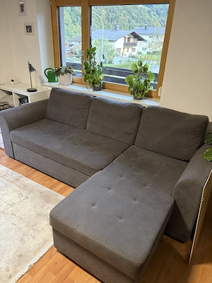 Couch mit Bettkasten und Schlaffunktion Bild 4