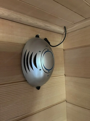 Dewello Infrarotkabine   Infrarotsauna mit Musik, Licht & Ionisator Bild 2