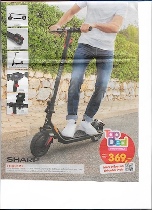 e-scooter inkl. kabelschloss Bild 2