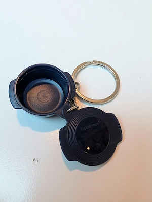 3x Tupperware Schlüsselanhänger Mini-Dosen Bild 3