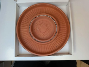 IKEA DAKSJUS Keimschale 2-teilig Terrakotta Bild 2