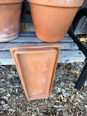 Gebrauchte Tontöpfe Bild 2