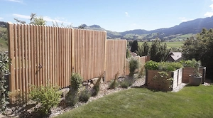 Gartenzaun Lärche Rhombus