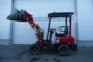 N-ECO 604 Elektrohoflader mit Wetterschutzdach- Hoflader - Radlader Bild 2
