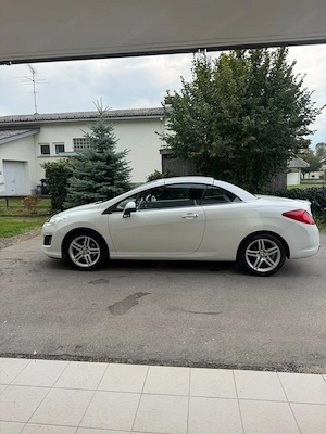 Cabrio Peugeot 308cc  perlweiss, BJ 2013 68.000km!, 8 fachbereift  Sommerauto!ereifth Bild 3