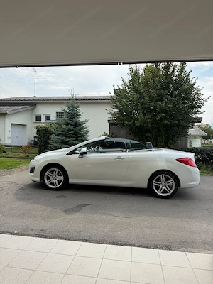 Cabrio Peugeot 308cc  perlweiss, BJ 2013 68.000km!, 8 fachbereift  Sommerauto!ereifth Bild 4