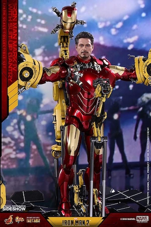 Hot Toys Iron Man Mark IV mit Suit-Up Gantry im Maßstab 1 6  Bild 2