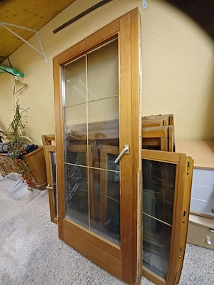3 Fenster inkl. Rahmen und eine Türe inkl. Rahmen Bild 2