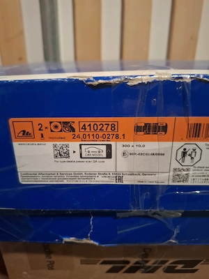 Mercedes W212 Bremsen neu komplett v.+h. Bild 2
