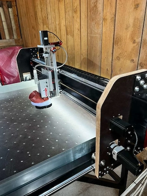 CNC Portalfräse 2585x1345x125 - 2.2kW Spindel - Werkzeuglängensensor Bild 3