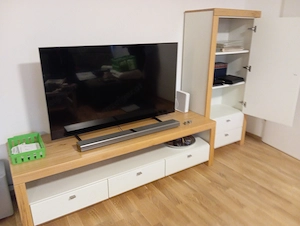 Wohnzimmerwand  Bild 2