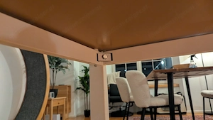 IKEA MELLTORP Esstisch weiß 125x75 cm, Metallgestell Bild 7