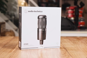 Audio-Technica AT2020 Kondensatormikrofon XLR mit OVP Bild 2