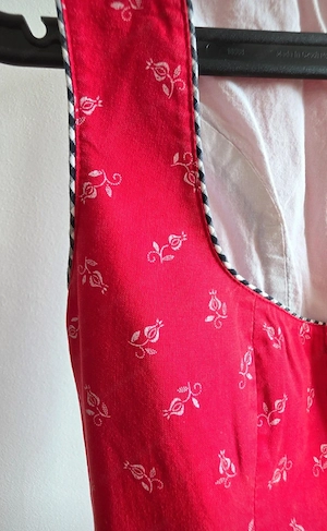 Dirndel lang mit Schürze Gr. 36 Tracht Bild 2