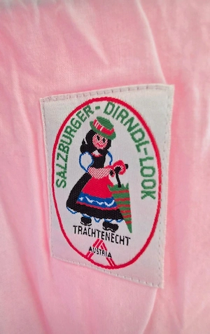 Dirndel lang mit Schürze Gr. 36 Tracht Bild 5