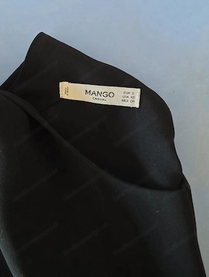 Kleid kurz schwarz Gr. 36 Mango Bild 5