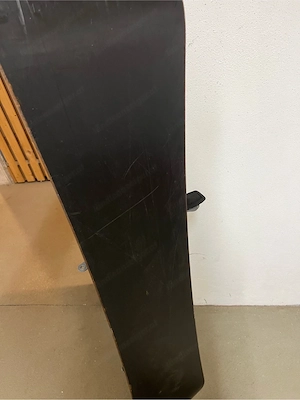 Snowboard Schwarz  Orange inkl. Bindung Bild 2