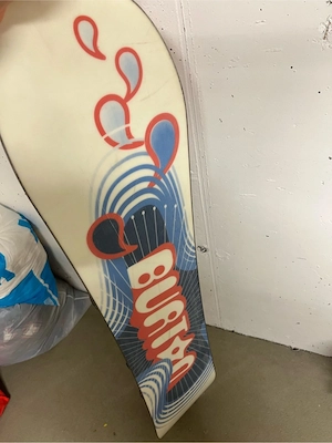 Burton Snowboard Orange inkl. Bindung - Gebraucht Bild 2