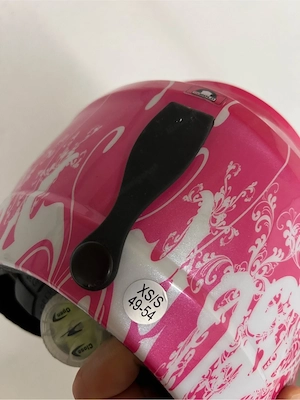 Giro Skihelm Rosa  Weiß XS  S 49-54 cm Bild 2