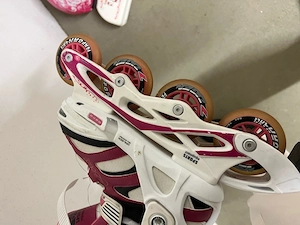 Betzy Inlineskates - Weiß  Pink - Sports Equipment Bild 2