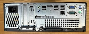 HP Prodesk 400 G2,5 SFF PC Win 11 pro, i5-4590, 16GB RAM, 500GB SSD, Saphire Radeon HD 6450 1GB DDR3 Bild 2