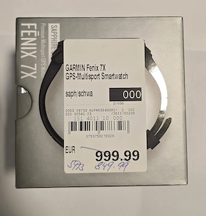Garmin Fenix 7x Saphir Solar  Bild 2