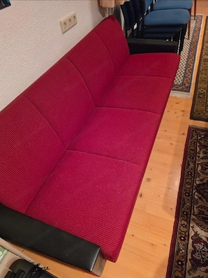 Vintage-Couch   Sofa im Stil der 60er 70er Bild 2