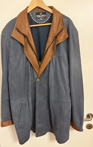 Lederjacke, Made in Italy Bild 2