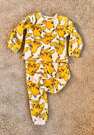 Pokemon Kinder 2-Teiler, Pyjama von H&M