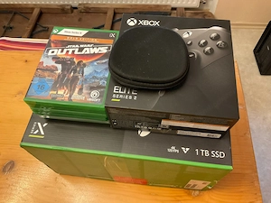 Xbox serie X 1tb CD player spielkonsole  plus spiel  Bild 2
