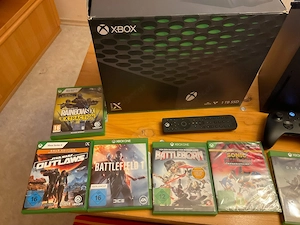 Xbox serie X 1tb CD player spielkonsole  plus spiel  Bild 5