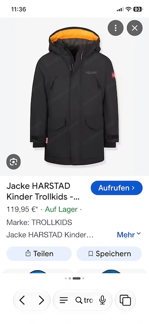 Winterjacke Trollkids Gr164 Jugend Bild 4
