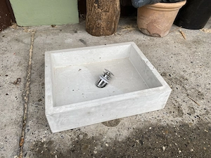 Betonwaschbecken Bild 4