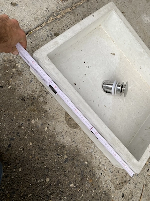 Betonwaschbecken Bild 2