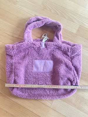 Teddytasche Plüschstoff pink  Bild 2