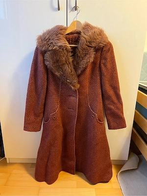 70iger Jahre Mantel Damen