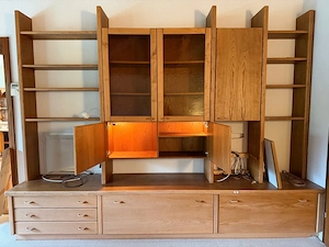 Wohnwand Wohnzimmerschrank zu verschenken! Bild 2