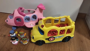 Fisher-Price Little People Flugzeug & Schulbus