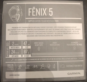 Garmin Fenix 5 Sapphire Edition  Bild 2