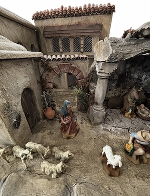 Orientalische Krippe